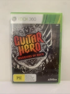 Guitar Hero: Warriors of Rock (Xbox 360 PAL) *RARE NEW & SEALED* Not For Resale - Picture 1 of 6
