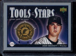 2004 Upper Deck Play Ball #TS-JB Josh Beckett Tools of the Stars Bat - Picture 1 of 2