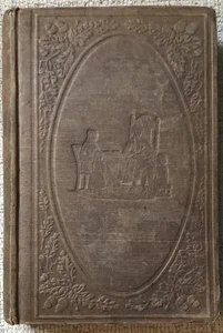 CAMPBELL " AMERICAN EVENING ENTERTAINMENTS " 1856 HC VG- ENGRAVED FRONTISPIECE - Picture 1 of 4