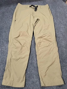 REI Koop Hose Herren 36x32 Khaki Nylon Stretch Wandern Trail Schnelltrocknend Gürtel - Bild 1 von 10