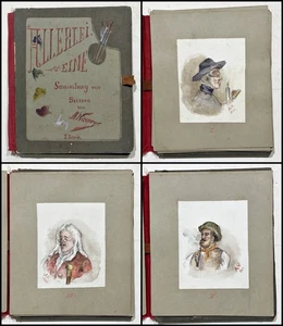 Manuskript Handschrift / Adelbert Niemeyer - Allerlei Sammlung von Scizzen 1883 - Bild 1 von 1