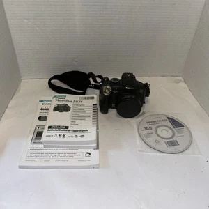 Canon PowerShot S5IS 8.0MP 12x Zoom Flip Screen Compact Digital Camera Tested. - Picture 1 of 9