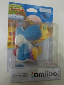 Amiibo Light Blue Yarn Yoshi aus blauer Wolle - Neu - KAUFE COMICS SHOP - Bild 1 von 3
