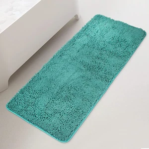 Badläufer Vorleger 24 x 60 cm - Dicke Chenille Lange Badematte | Saugfähig A... - Bild 1 von 6