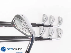 Nice Srixon ZX5 4-PW IRON SET - Axiom VeloCore 125 X-Flex Graphite +1/2" 447470 - Picture 1 of 6
