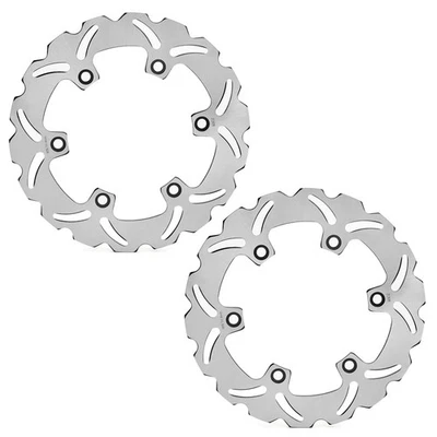 2x Disques de frein Avant pour Triumph TIGER 900 T400 G427 1993-1998 94 95 96 97 - Image 1 of 4