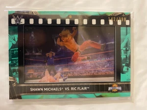 Shawn Michaels - 2021 WWE Topps Film Strip Relic Card#FS-MF Serial #142/299 - Bild 1 von 3