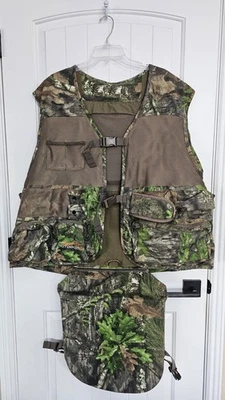 Alps Outdoorz StakeOut Thick Padded Fold Away Seat/vest XL/XXL MossyOakObsession - Image 1 of 4