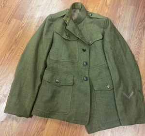 WW1 US Army Button Service Vintage Jacket small - Picture 1 of 8