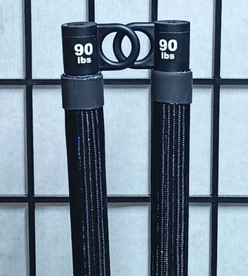 BARRAS DE ALIMENTACIÓN 2X90 LB (180 libras reales) para BOWFLEX ULTIMATE 1&2 ENCAJAN EN LOS AGUJEROS DE 50 LB. Foto 1 de 4