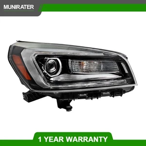 Fit For GMC Acadia 2013-2016 Headlight Halogen Clear Lens Right/Passenger Side - Picture 1 of 12