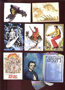 WILLIAM STOUT - Series 2 - 90 Card Fantasy Art Set - Picture 1 of 1