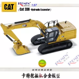1:87 DM CAT 336 85658 Hydraulic Excavator Engineering Diecast Vehicle Truck Gift - Picture 1 of 9