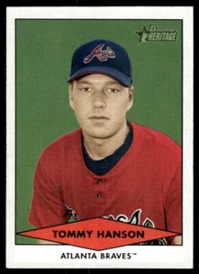 2007 Bowman Heritage Prospects Tommy Hanson Atlanta Braves #BHP11 - Picture 1 of 2