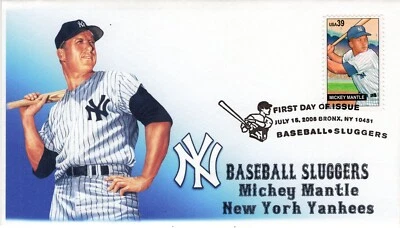 AO-4080-83, 2006, Complete Set, Baseball Sluggers, Mantle, Ott, Greenberg, Campa - Image 1 of 4