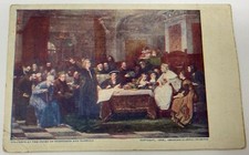 Vintage 1906 Postcard Columbus at the Court of Ferdinand and Isabella 