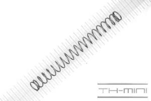 Resorte de presión 2mm aplicado 22x200mm 11,1kg espiral acero inoxidable metal - Imagen 1 de 1