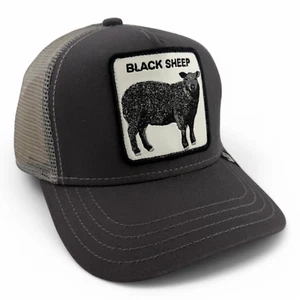Goorin Bros Sheepie Black Sheep The Farm Trucker Adjustable Snapback KIDS YOUTH - Picture 1 of 6