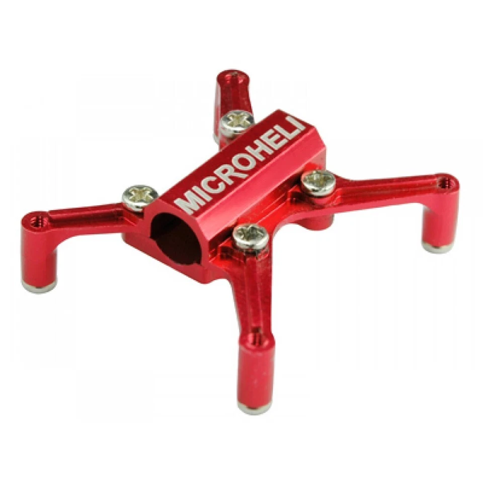 Microheli Aluminum Tail Servo Mount Round (RED) (For MH TBR Series) - Image 1 of 1