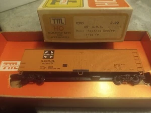 HO 1/87 SFRD# 21233, Santa fe Wood REEFER By Train Master Upgraded Kadees - Bild 1 von 5