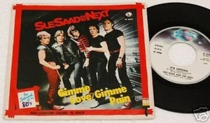 Sue Saad & The Nächste: 7 " Gimme Love-Orig.italy Mega Rare - Picture 1 of 1