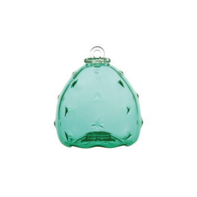 Boule De Noël Meisenthal 2024 – Modèle Kaktus – Verre Soufflé Orange