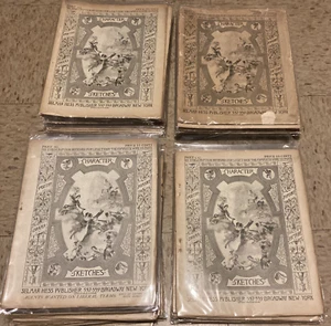 Character Sketches Magazines SELMAR HESS 1892 Complete Set All 68 volumes Rare - Imagen 1 de 12