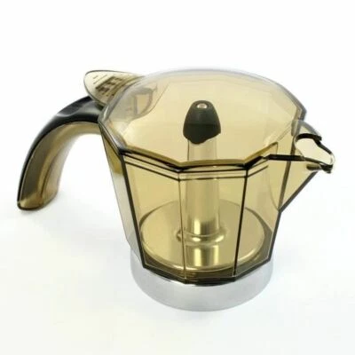 DELONGHI CARAFFE 7313285579 FOR EMK6 ALICIA MOKA ESPRESSO GENUINE - image 1 of 4