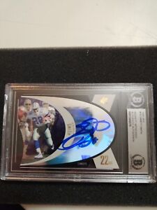 1997 SPX EMMIT SMITH # SPX34.      Beckett Witnessed Authentic Autograph
