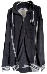 Vintage neu Nike Air Jordan Jumpman Trainingsjacke Herren Größe L schwarz Frottee Retro - Bild 1 von 10