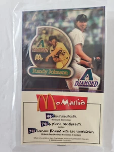 NEW Arizona Diamondbacks Randy Johnson McDonalds McMania Lapel Hat Pin 1999 SGA - Picture 1 of 2