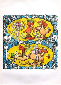 1970 * Tavola Fumettistica Originale "Club Anni '30 - Cupido - JACOVITTI" Non Te - Foto 1 di 2