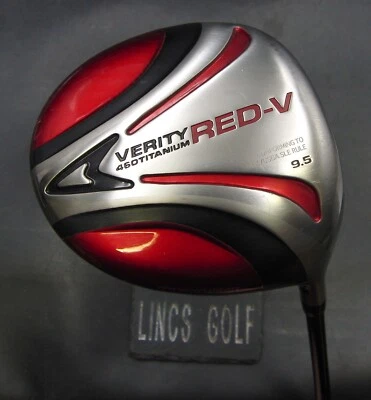 Maruman Red-V Verity 460 9.5° Driver Stiff Graphite Shaft Maruman Grip - Image 1 of 4