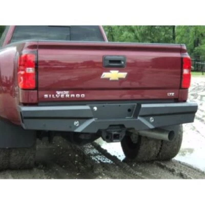 Steelcraft Automotive 65-20410 Elevation Rear Bumper - Fine Texture Black - Image 1 of 3