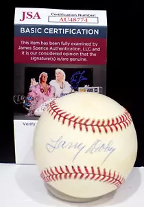 LARRY DOBY Signed Autograph Auto OAL Baseball Indians SWEET SPOT JSA 💎 COA - Picture 1 of 8