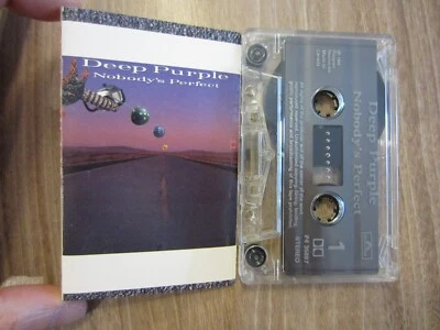 DEEP PURPLE '88 canadian MERCURY CrO2 cassette NOBODY'S PERFECT tested TAPE EX - Image 1 of 4
