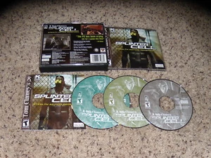Tom Clancy's Splinter Cell Stealth Action Redefined (PC, 2002) Near Mint Game - Picture 1 of 3