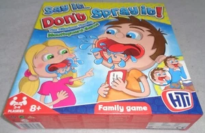 HTI Say It Don't Spray It! Hilarious Family Game Never Used Cards Sealed - Picture 1 of 5
