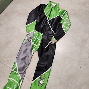 Spyder Performance GS Race Suit Ski Racing Speed Suit Men M Medium Green Eschler