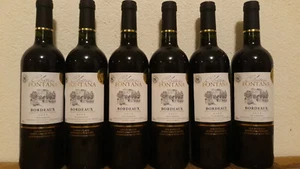 (8,00€/1L.) 6 Fl. Bordeaux Chateau Fontana Goldmedaille Rotwein Frankreich - Bild 1 von 6
