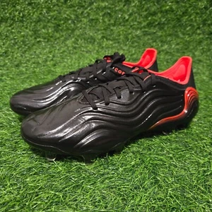 Adidas Copa Sense+ FG Soccer Cleats Black Solar Red GW3608  Men's Size 6.5 - Picture 1 of 9