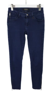 MOS MOSH Victoria Tape Jeans Women's W26 Slim Fit Stretch Zip Fly Zipped Ankles - Picture 1 of 9