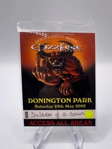 OZZFEST System of a Down All Access Laminate Donington Park 2002 Ozzy Osbourne - Picture 1 of 4