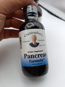Dr Christopher's Original Formulas Pancreas Formula Liquid 2 oz S130B - Picture 1 of 3