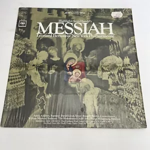 HANDEL MESSIAH HIGHLIGHTS Vinyl LP: Leonard Bernstein New York Philharmonic VG! - Picture 1 of 5