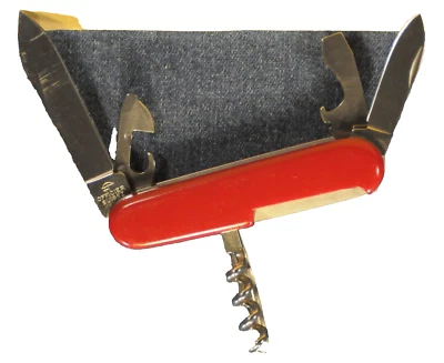 "VICTORINOX" 3.3600 SPARTAN  c.1991's  RED MULTI-TOOL FOLDING KNIFE - Image 1 of 4