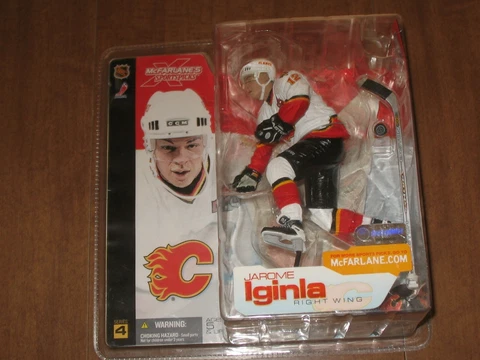 McFarlane 2002 Jarome Iginla ~Calgary Flames ~NHL ~series 4 Cover