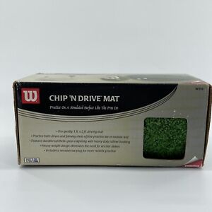 Wison Chip 'N Drive Mat Golf Putting Practice Green NIB