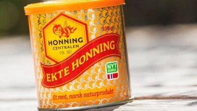 Real Honey from Norway. 350 grams. This is the taste of Norway! Honig - Miel  - Image 1 of 2