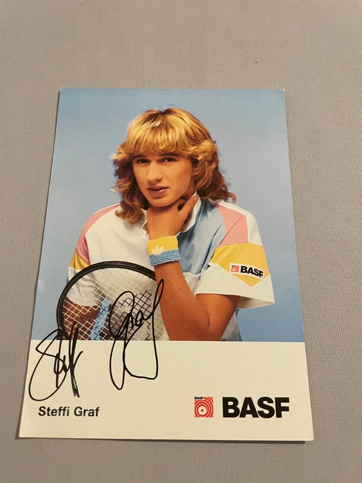 STEFFI GRAF Tennis signiert signed Autogrammkarte 10x15 Autogramm autograph - Bild 1 von 1